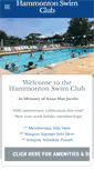 Mobile Screenshot of hammontonswimclub.com
